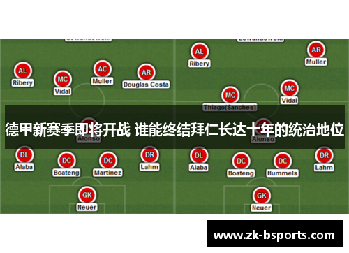 德甲新赛季即将开战 谁能终结拜仁长达十年的统治地位